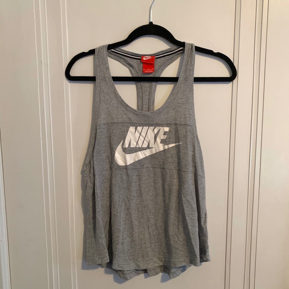 Grey Nike Tank Top